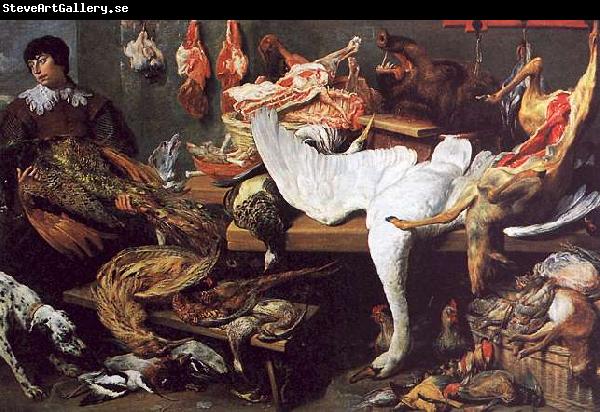 Frans Snyders A Game Stall